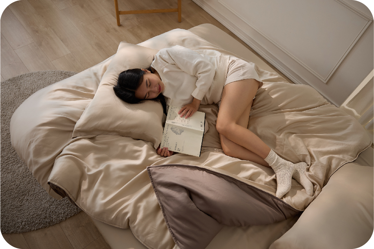 好窩四季被 鴛鴦奶茶