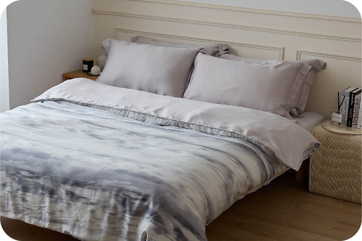 好窩四季被 墨灰雙拼